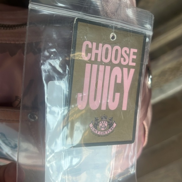 Juicy Couture 2010 Pink Satin Rare Photoshoot Bag with Tags-Never Carried - Picture 4 of 16